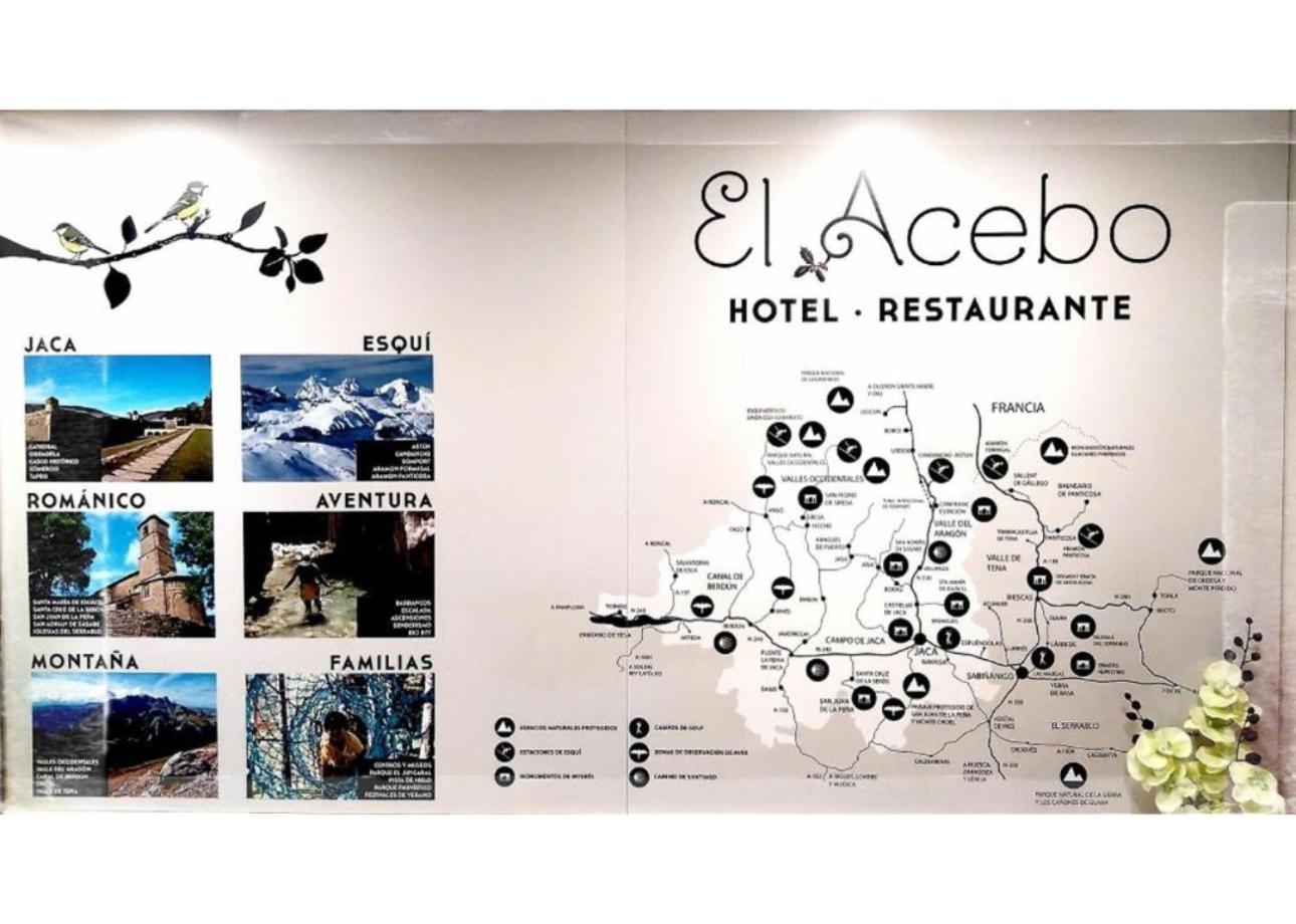 Hotel El Acebo Jaca Exterior foto